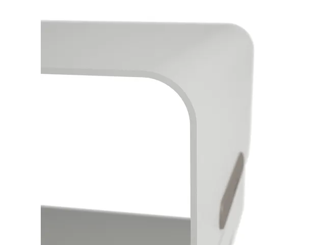 Dataflex Monitorverhoger Addit Bento Verstelbaar Wit