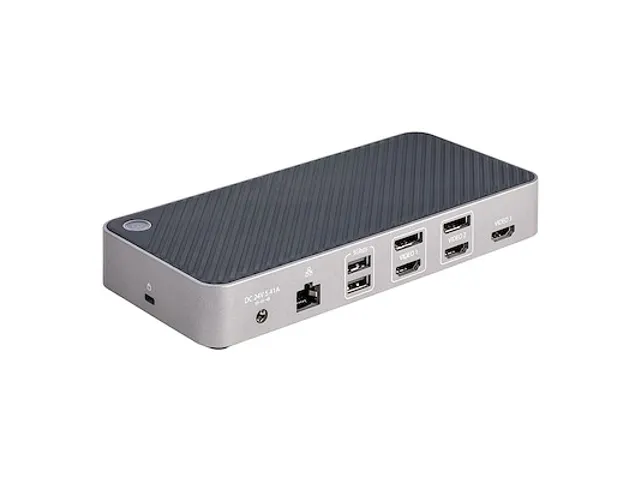 USB-C Triple Monitor Docking Station - HDMI/DP Triple 4k USB-C Dock