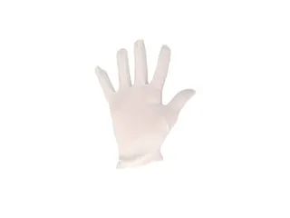 Handschoenen Katoen Maat 12 25cm Wit Zware Kwaliteit - 1