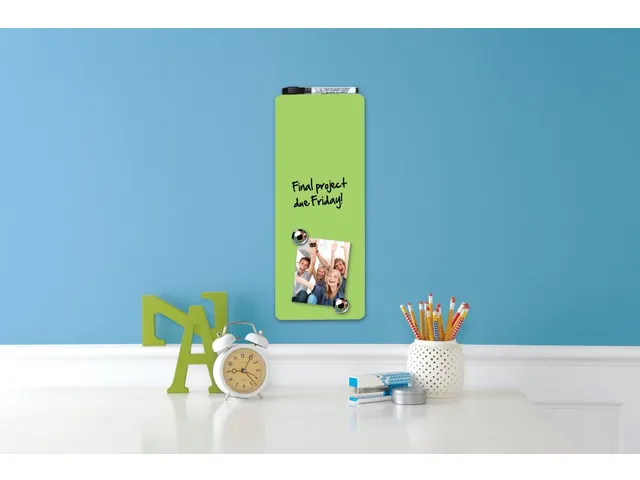 Quartet Magnetische Whiteboardstrip 140 X 360 Mm Groen