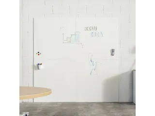 Whiteboard Rocada Skin Duo 2x module 120x120 cm wit - 4