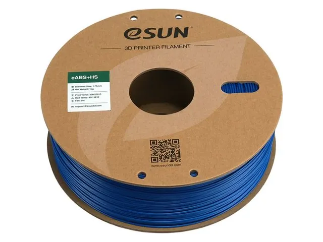 eSUN 3D printer Filament eABS+HS High Speed 1,75mm Blauw 1kg