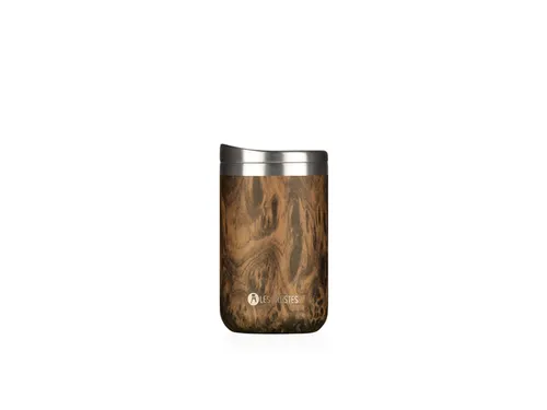 Thermosbeker Les Artistes Paris reisbeker 350ml Wood
