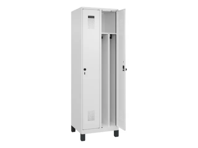 locker voor scheiding van kleding,HxBxD 1950x600x500mm,2vak