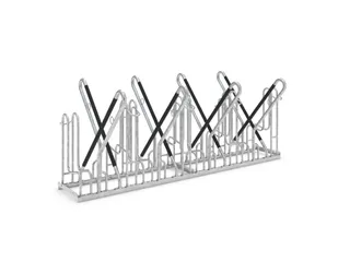 fietsbeugel,L 2160mm,2x4instelplaatsen,gebruik beide zijden - 1
