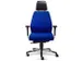 Fauteuil Pivotant 24 Heures,Accoudoirs Régl.,A. Repose-Tête Noir