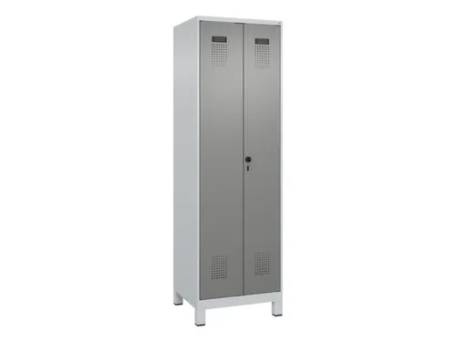 PBM-locker,HxBxD 1950x600x500mm,2vak,vak B 300mm,draaigrendel