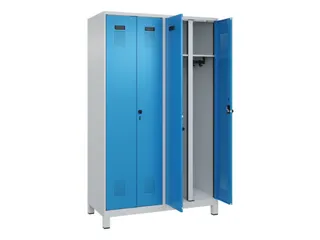 locker voor scheiding van kleding,HxBxD 1950x1200x500mm,4vak - 1