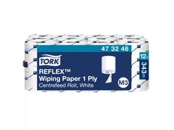 Poetspapier Tork M3 Reflex Advanced 1-laags 343 vel wit 473246