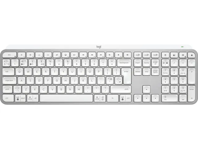 Logitech 920-011585 toetsenbord Wit RF-draadloos + Bluetooth QWERTY