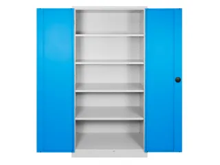 universele kast,HxBxD 1950x920x420mm,4xStalen bodem,duwstangsluiting - 3