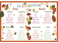 Sous-Mains Conjugaison FR42 x 30 cm