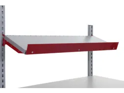 aanslagrand,v. paktafel,aanbouw van voren,B 1000mm,staal,RAL3003