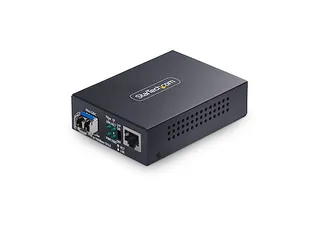 Gigabit Ethernet Koper-naar-Glasvezel Media Converter 20km - 1