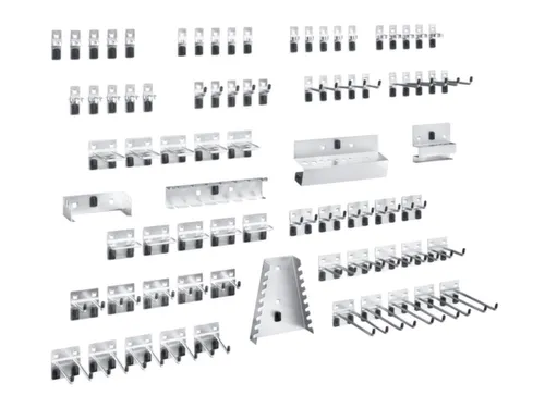 Houderassortiment,V. Perfoplaat,80-Delig