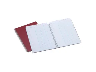 Register Atlanta 321x226mm 2x6 kolommen 108blz rood - 1