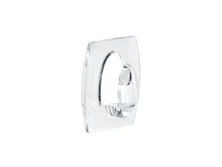 Haak Command mini inclusief bevestigingsstrip transparant 6 stuks - 5