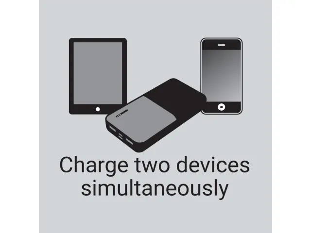 Sandberg Saver Powerbank 20000 USB-A en USB-C Zwart