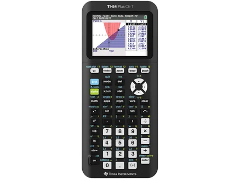 Texas grafische rekenmachine TI-84 Plus CE-T Python edition