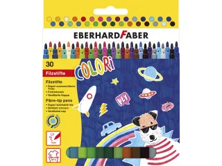 Viltstift Efa Uitwasbaar In 30 Kleuren. - 1