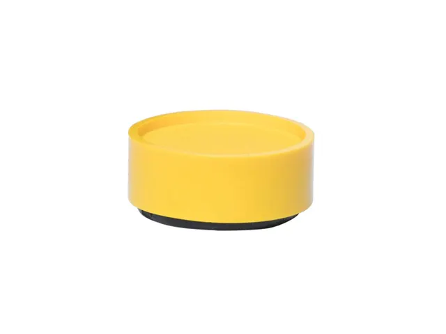 Aimant rond industriel Ø30mm jaune 10 pièces