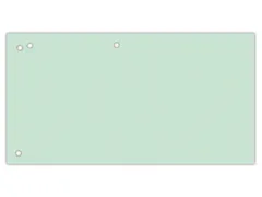 Verdeelstroken karton 1/3A4 240x105mm groen 100 stuks