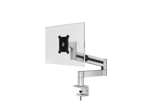 Monitorbeugel 1 scherm en 1 tablet bureaubevestiging bladdoorvoer