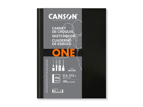 Tekenboek Canson Art Dummy 216x279mm 100gr 98vel