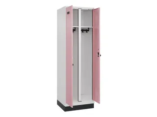locker voor scheiding van kleding,HxBxD 1950x600x500mm,2vak - 1