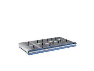 indelingsset,7lengteverdeler 6scheidingsplaten,v. front H 100/125mm - 4