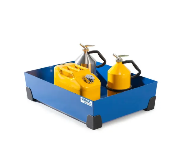 bac de rétention,p. bidons,vol. rétention 65l,HxlxP 200x774x584mm