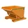 3-zijdig Kantelende Kiepbak 0.60m³ Oranje 890x 1010x 1260mm