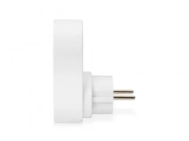 Stekker-oplaadadapter met 2 USB-poorten 250V 50Hz USB 5V 2.1A wit/grij