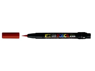 Brushverfstift Posca PCF350 Penseelpunt 1-10mm Roze - 2