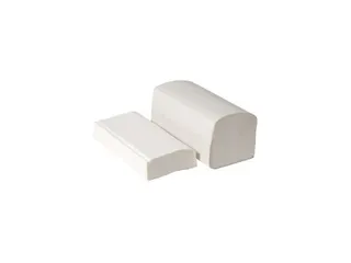 CMT Handdoekpapier Z-vouw Eco cellulose Wit 2-laags 24x21cm 20x160 - 1