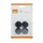 Magneet Nobo 30mm zwart 4 stuks