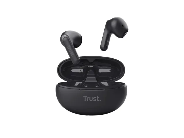 Trust bluetooth ENC-Oortelefoon Yavi Zwart 25298