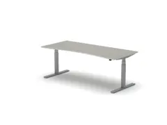 Bureau à hauteur réglable élec. HxlxP 650-1310x2000x900/800mm