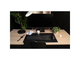 Onderlegger PU 35x60cm zwart/rood - 7
