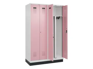 PBM-locker,HxBxD 1950x1200x500mm,4vak,vak B 300mm,cil.-slot - 1