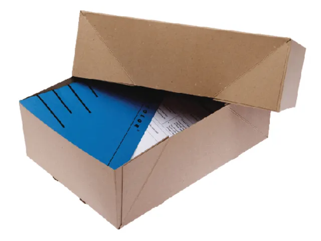 Paraatdoos CleverPack A4 307x220x108mm voor 1000vel bruin