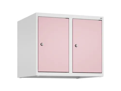 opzetkast,v. locker,2vak.,vak B 300mm,HxBxD 500x600x500mm,cilinderslot