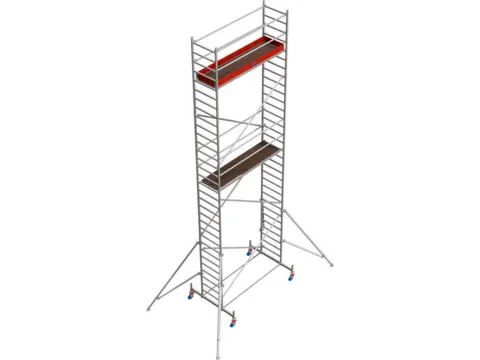 rolsteiger,werk H 9,4m,steiger H 8,5m,platform BxD 2500x750mm