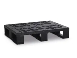 Kunststof Displaypallet 155x600x800mm Draagverm. 2000kg 3 Sleden