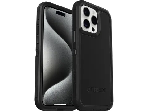 OtterBox Defender XT Apple iPhone 15 Pro Max clear zwart propack