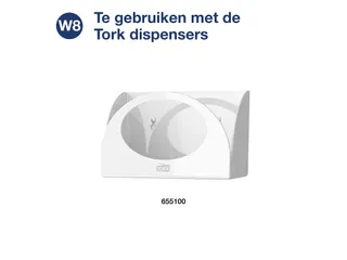 Reinigingsdoek Tork Long lasting W8 multifunctioneel groen 194550 - 5