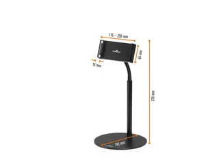 Tablethouder Durable Twist tafel - 7