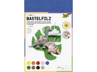 Vilt Folia 20x30cm 150gr 10 vel assorti kleuren - 3