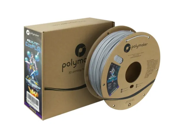 PolyLite CosPLA Version B More Durable grijs/zilver 1kg 3D Filament