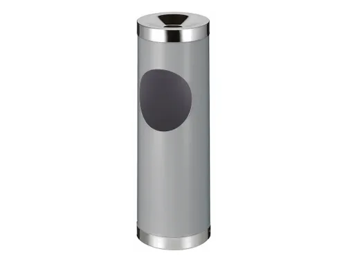 Robuuste as-papierbak 30 Liter Aluminiumgrijs
